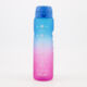 Blue & Pink Gradient Reusable Water Bottle 1L - Image 1 - please select to enlarge image