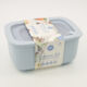 Eight Piece Blue Reusable Food Storage Containers - Image 1 - please select to enlarge image