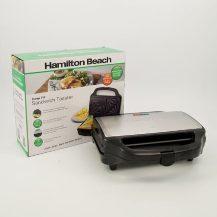 Black Sandwich Toaster - Image 1 - please select to enlarge image