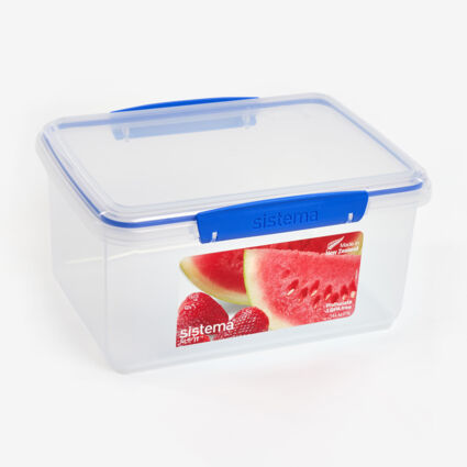 Blue Klip It Reusable Food Container 3L  - Image 1 - please select to enlarge image