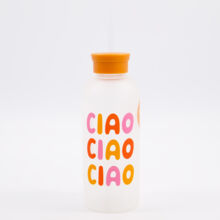 Glass Straw Bottle Picnic Bottle 739ml