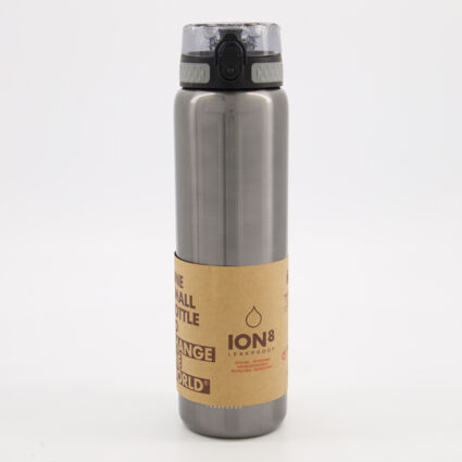 Grey Single Wall Water Bottle 1200ml - Image 1 - please select to enlarge image