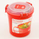 Red Reusable Medium Soup Mug 656ml - Image 1 - please select to enlarge image
