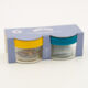 Two Pack Multicoloured Reusable Snack Pots 125ml - Image 1 - please select to enlarge image