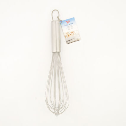 Stainless Steel Whisk 30cm - Image 1 - please select to enlarge image