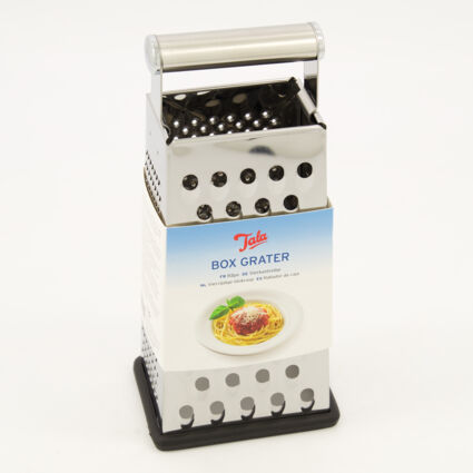 Silver Box Grater 23x11cm - Image 1 - please select to enlarge image