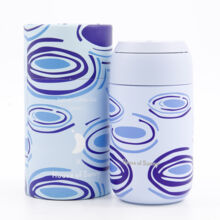 Blue Patterned Coffee Cup 340ml