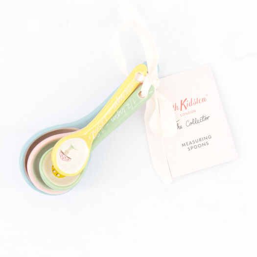 Four Piece Multicoloured Measuring Spoon Set - Image 1 - please select to enlarge image