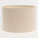 Cream Drum Shade 20x30cm - Image 1 - please select to enlarge image