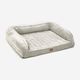 Grey Quilted Dog Couch 117x86cm - Image 1 - please select to enlarge image