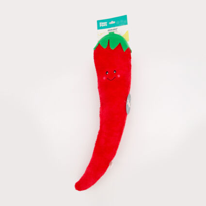 Red Chilli Dog Toy 46x10cm - Image 1 - please select to enlarge image