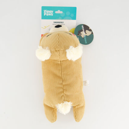 Brown Snooziez Dog Toy 12x28cm - Image 1 - please select to enlarge image