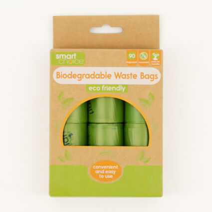 Green Biodegradable Waste Bags  - Image 1 - please select to enlarge image