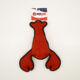 Red Farmhouse Lobster Pet Toy 33x25cm - Image 1 - please select to enlarge image