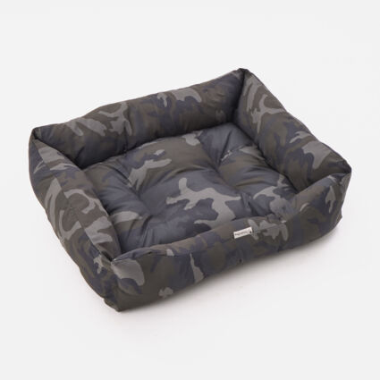Grey Camouflage Pet Bed 20x60cm - Image 1 - please select to enlarge image