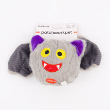 Grey Pricklet Ball Bat Dog Toy 9x20cm