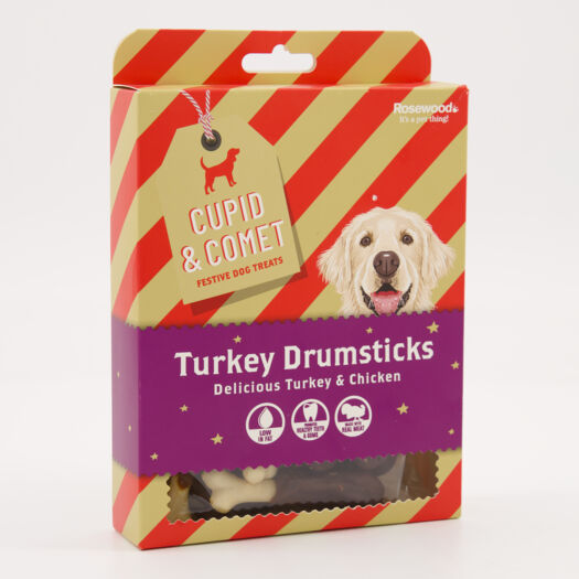 Turkey Drumsticks Dog Treats - Image 1 - please select to enlarge image