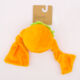 Orange Pumpkin Squeaker Toy - Image 2 - please select to enlarge image