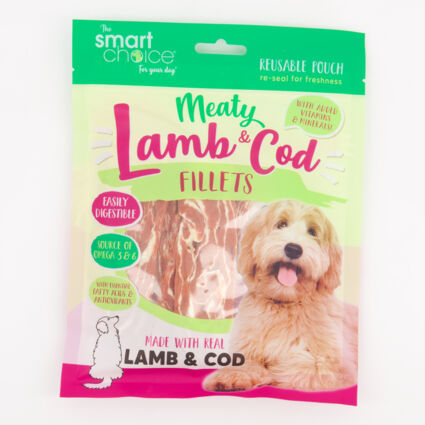 Meaty Lamb & Cod Fillets 110g - Image 1 - please select to enlarge image