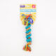 Blue Rubber Rope Dog Toy 24x4cm - Image 1 - please select to enlarge image