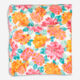 Multicoloured Floral Print Throw 152x178cm - Image 2 - please select to enlarge image