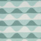 Mint Green Vintage Wave Throw 178x127cm - Image 2 - please select to enlarge image