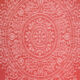 Cranberry Lace Patterned Throw 200x200cm  - Image 2 - please select to enlarge image
