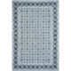 Grey Wool Faben Patterned Rug 122x183cm - Image 3 - please select to enlarge image