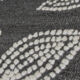 Black & White Hand Tufted Wool 214x152cm - Image 2 - please select to enlarge image