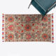 Multicolour Floral Scatter Rug - Image 1 - please select to enlarge image