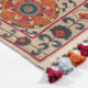 Multicolour Floral Scatter Rug - Image 3 - please select to enlarge image