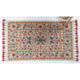 Multicolour Patterned Canvas Rug 153x91cm - Image 1 - please select to enlarge image