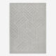 Grey Maze Patterned Rug 170x120cm - Image 2 - please select to enlarge image