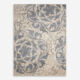 Beige & Blue Maxell Patterned Rug - Image 2 - please select to enlarge image