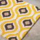 Brown Ikat Doormat 40x70cm - Image 2 - please select to enlarge image