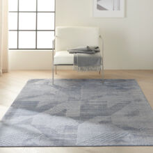 Grey Orlando Patterned Rug 180x120cm