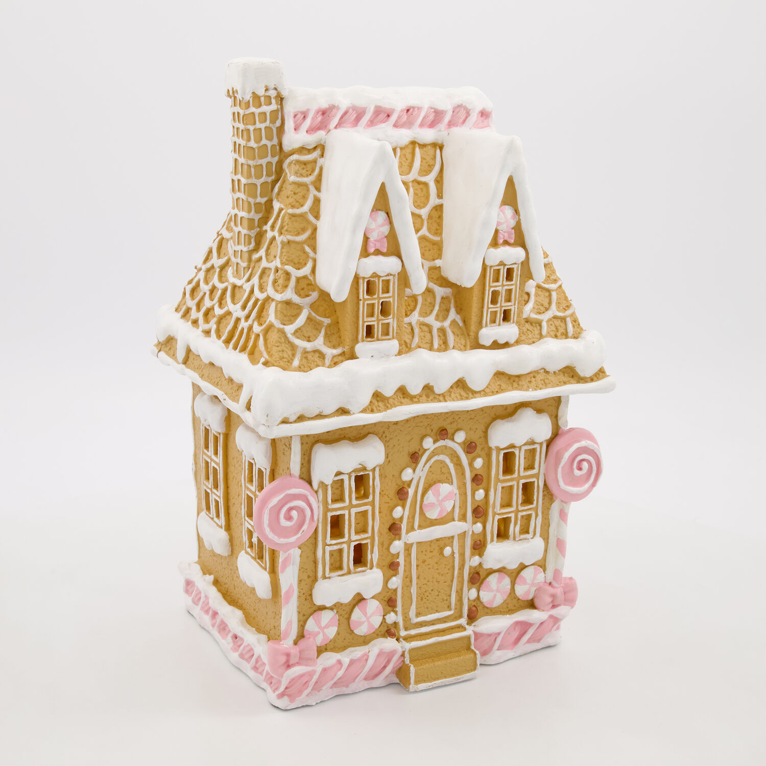 Brown Polyresin Gingerbread House 34x22cm TK Maxx UK