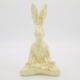 Gold Tone Yoga Easter Bunny 31x18cm - Image 1 - please select to enlarge image