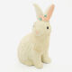 White Easter Bunny Ornament 34x20cm - Image 1 - please select to enlarge image