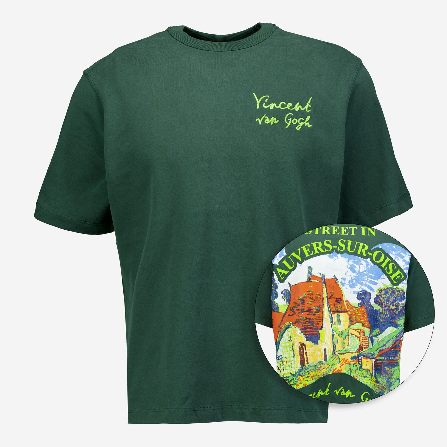 Green Van Gogh Graphic T Shirt TK Maxx UK