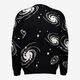 Black & White Galaxy Swirl Jumper - Image 2 - please select to enlarge image