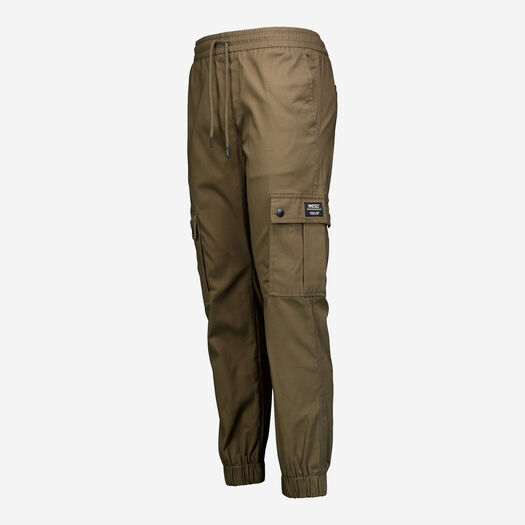 Green Utility Cargo Joggers - Image 1 - please select to enlarge image