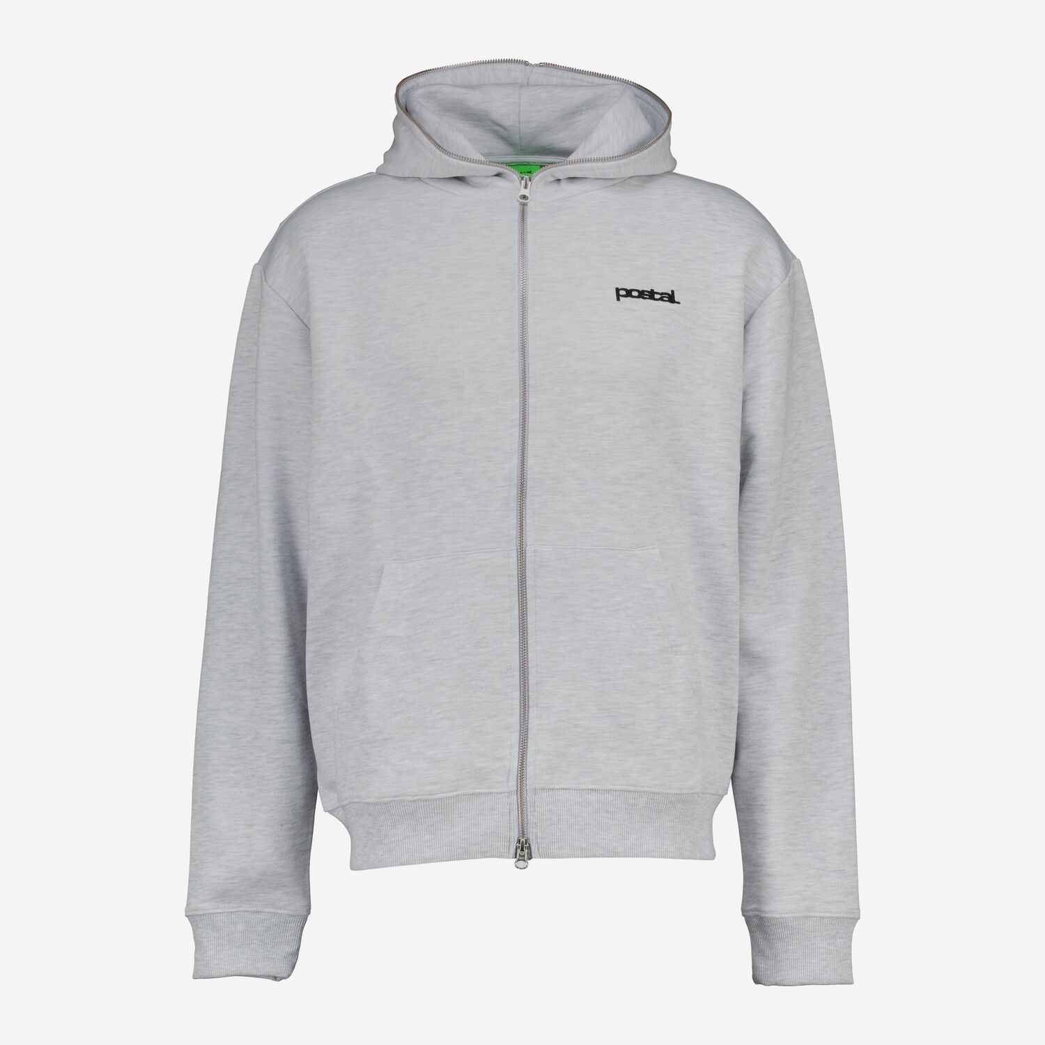 Grey Embroidered Logo Hoodie TK Maxx UK
