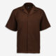 Brown Waffle Shirt - Image 1 - please select to enlarge image