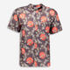 Brown Bird Patterned Shirt - Image 1 - please select to enlarge image