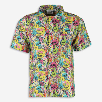 Multicoloured Patterned Shirt - Image 1 - please select to enlarge image