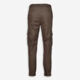 Brown Drawstring Cuffed Joggers - Image 2 - please select to enlarge image