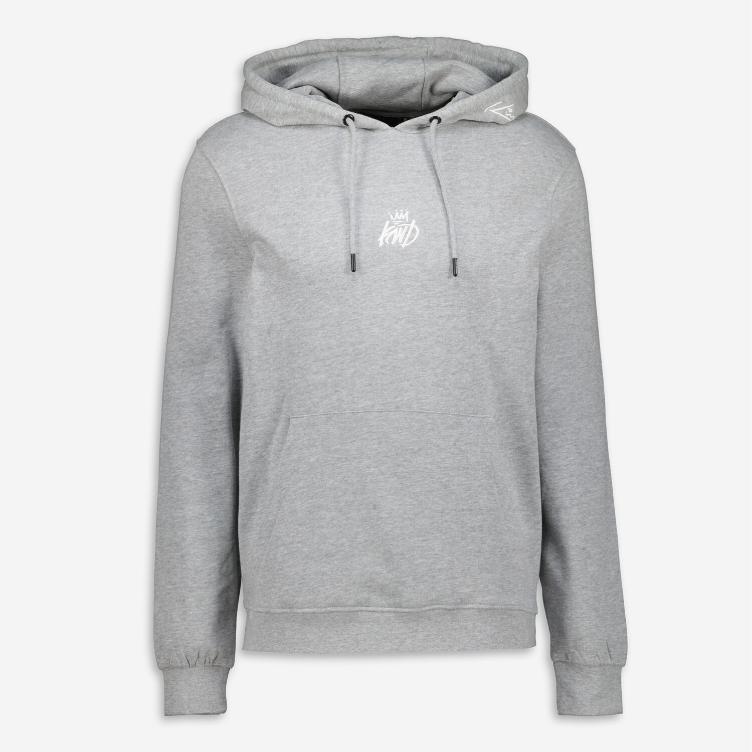 Light Pink Marl Logo Hoodie - TK Maxx UK