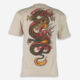Beige Branded Dragon T Shirt - Image 2 - please select to enlarge image