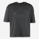 Grey Marl Arched Logo T Shirt - Image 1 - please select to enlarge image